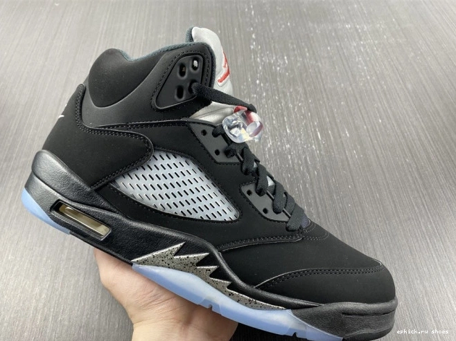 Rep 845035-003 Metallic (2016) Retro Black Jordan 5 0825